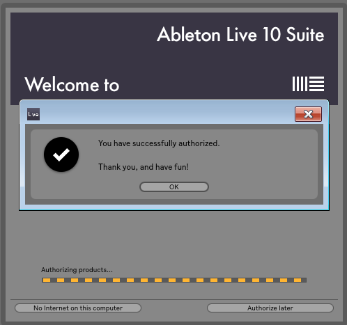 ableton live 9 authorization code